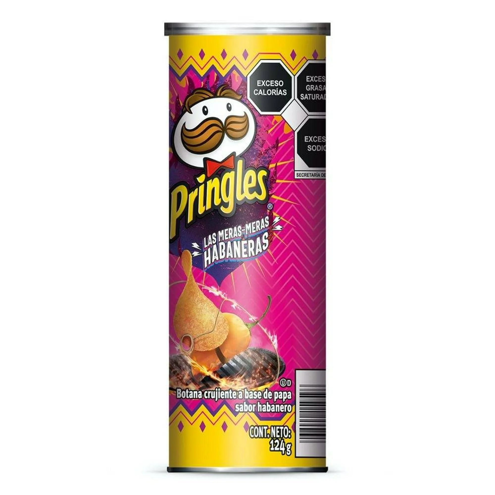 Pringles Las Meras Meras Habaneras 124 g